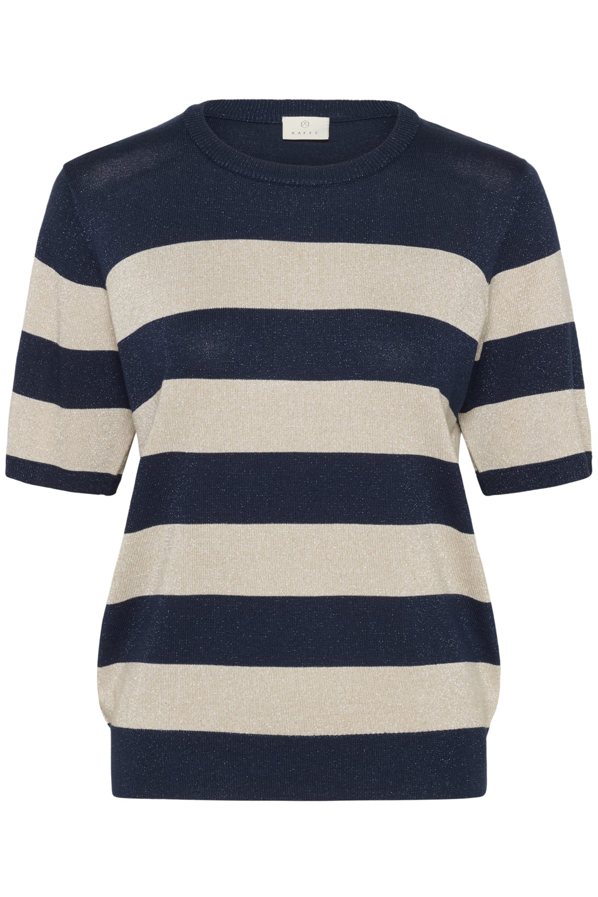 KAregina Striped Pullover Midnight/Feather Wide Stripe - 10510652