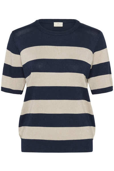 KAregina Striped Pullover Midnight/Feather Wide Stripe - 10510652 Thumbnail
