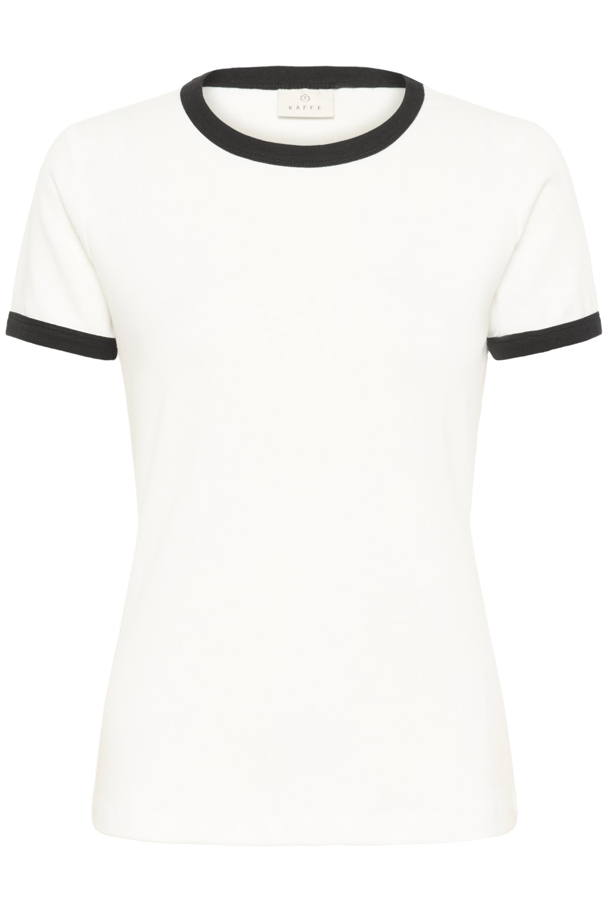 KAlillian Zia T-Shirt Chalk/Black Binding - 10510657
