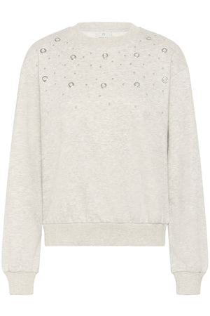 KAvivian Sweatshirt Grey Melange - 10510664
