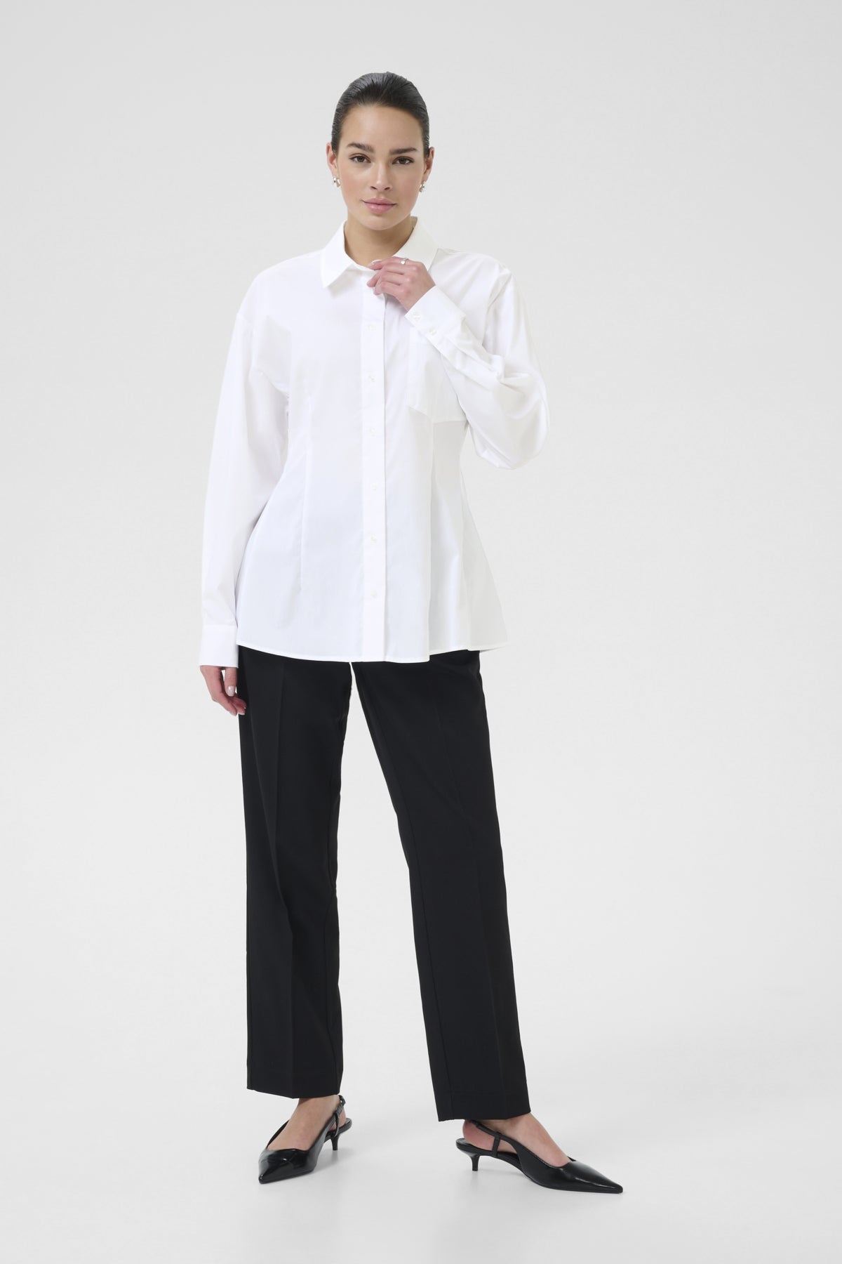 KAnellin Stretch Shirt Optical White - 10510669