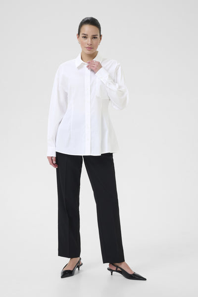 KAnellin Stretch Shirt Optical White - 10510669 Thumbnail