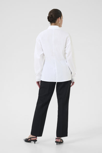 KAnellin Stretch Shirt Optical White - 10510669 Thumbnail