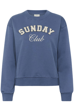 KAelenora Sweatshirt Bering Sea/Club Embd. - 10510672