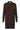 KAlizza Polo Knit Dress Chocolate Brown Melange - 10510688