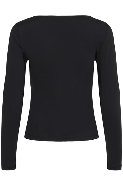 KAarina LS T-Shirt Black deep - 10510691 Thumbnail