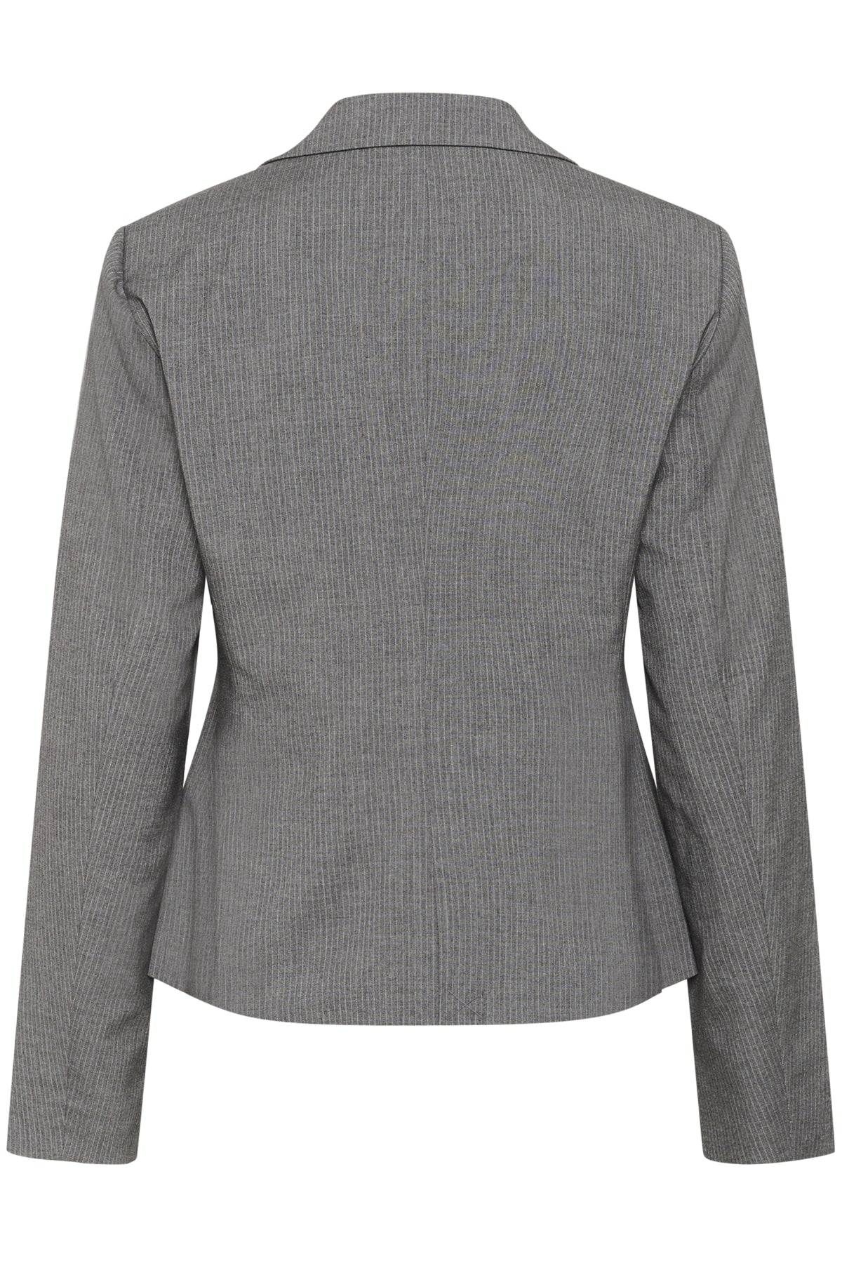 KAellie Shaped Blazer Grey Melange / Chalk Stripe - 10510718