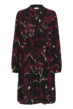 KAlisette Amber Dress Windsor Wine/Black Flower - 10510736