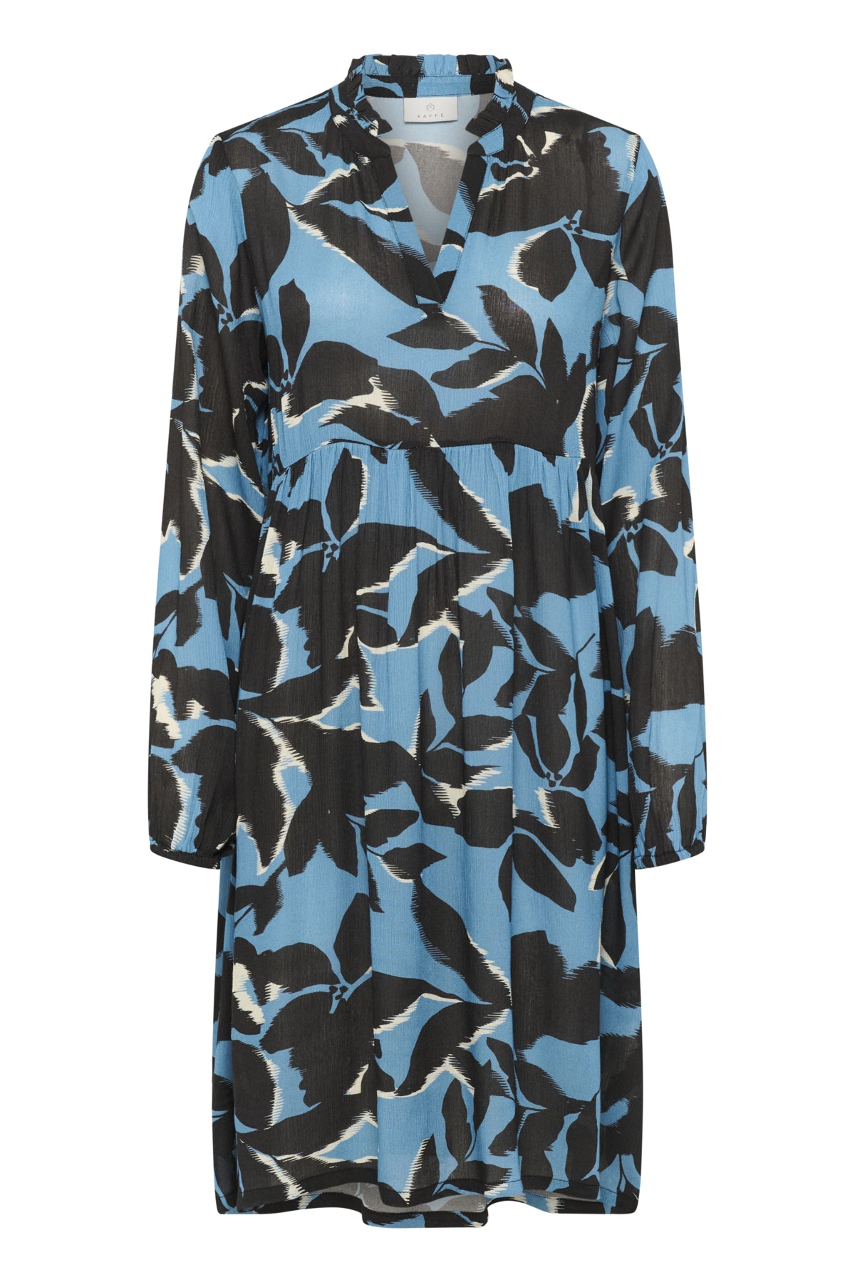 KAlisette Amber Dress Windward Blue/Black Flower - 10510736