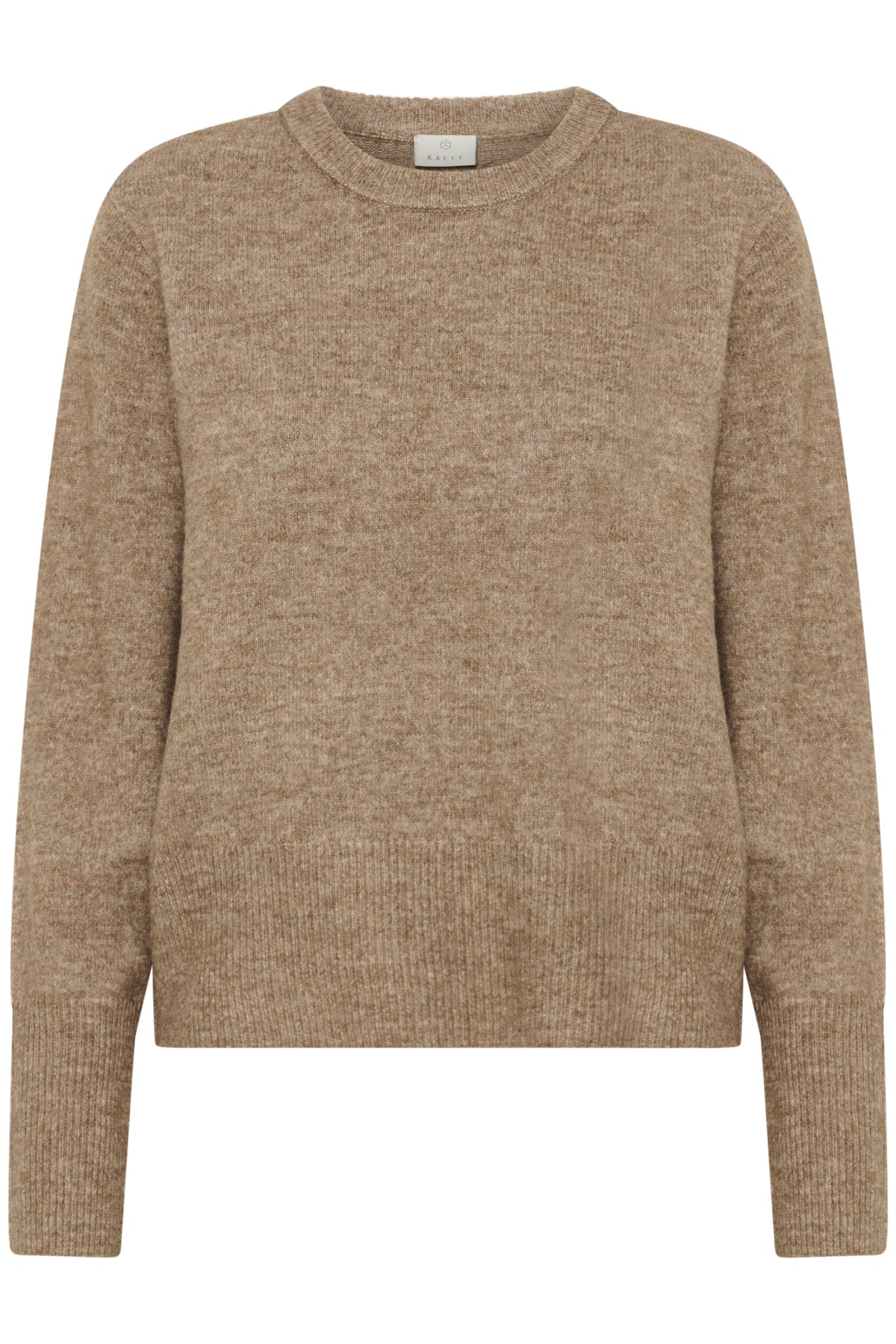 KAniel Crew Neck Pullover Toasted Coconut Melange - 10510744