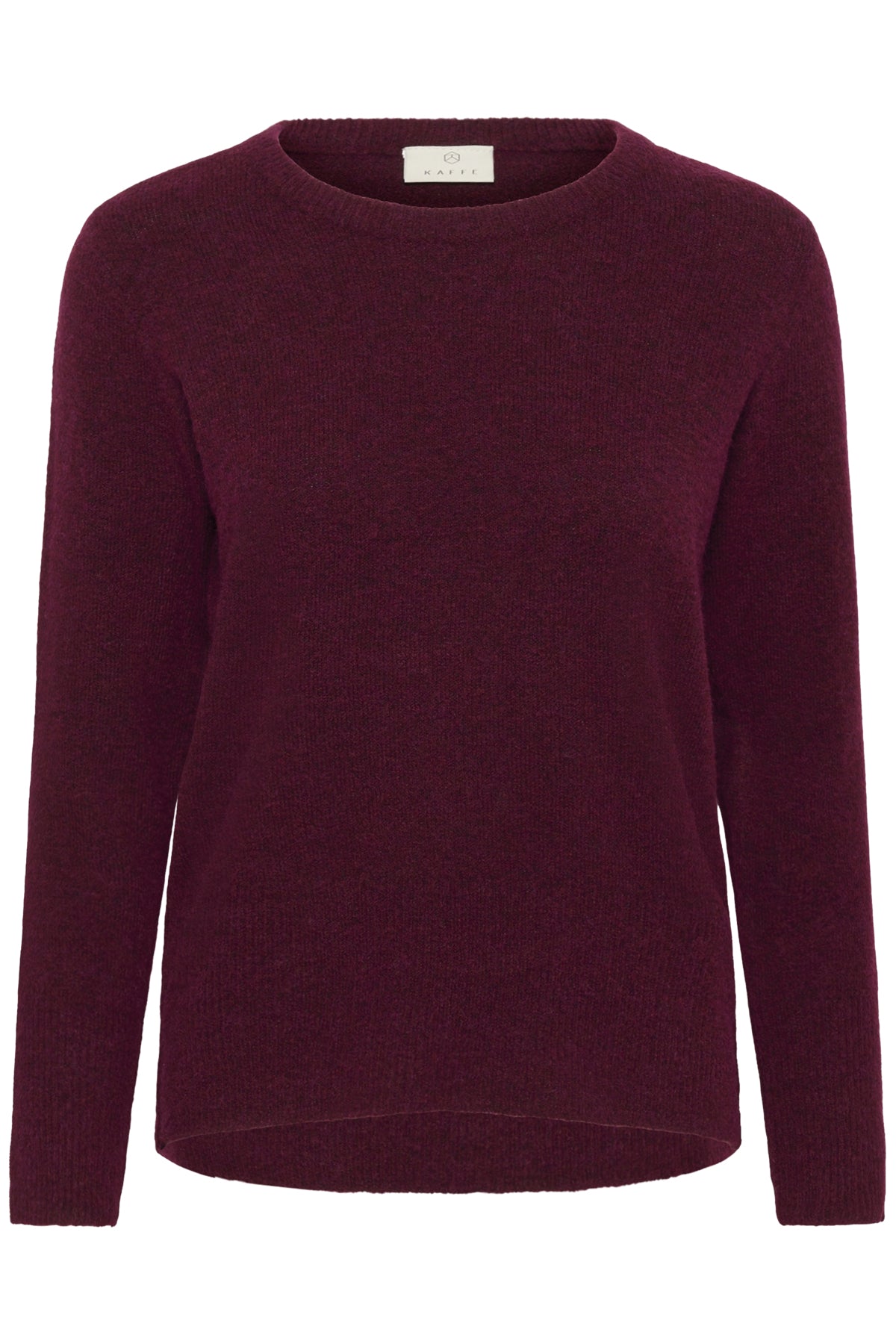 KAniel Crew Neck Pullover Windsor Wine Melange - 10510744