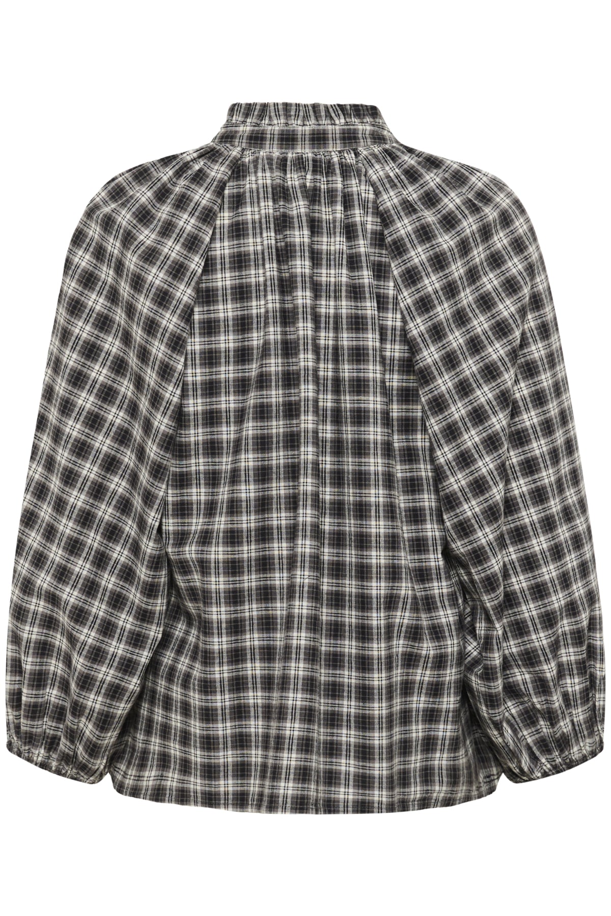 KAelna Blouse Black/Grey Check - 10510745