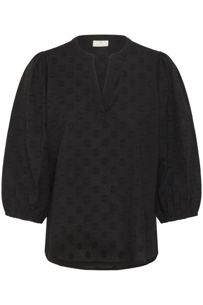 KAenya Blouse 3/4 SL Black deep - 10510755 Thumbnail