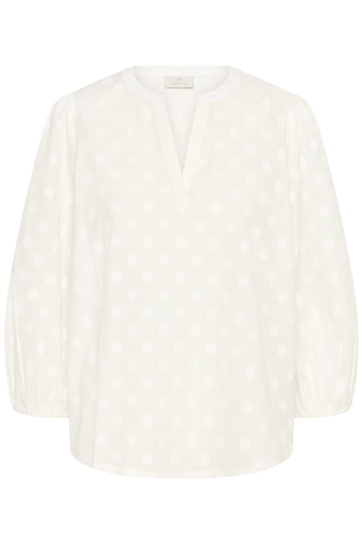 KAenya Blouse 3/4 SL Chalk - 10510755