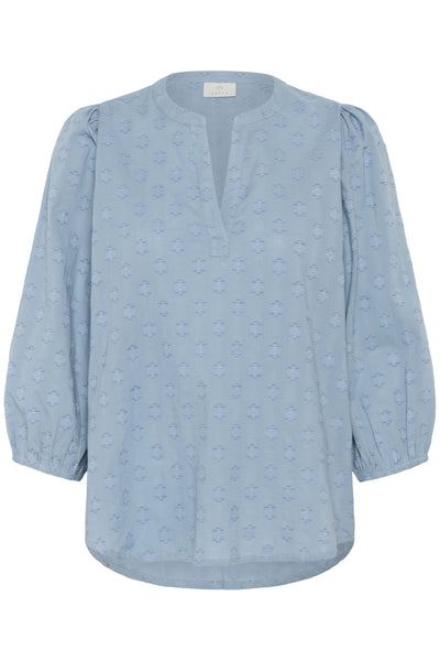 KAenya Blouse 3/4 SL Windward Blue - 10510755 Thumbnail