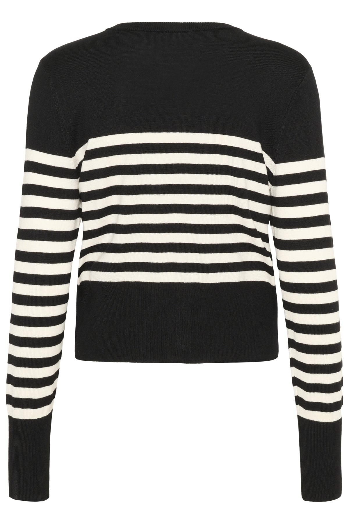 KAlizza Cardigan Black/Turtledove Half Stripe - 10510758