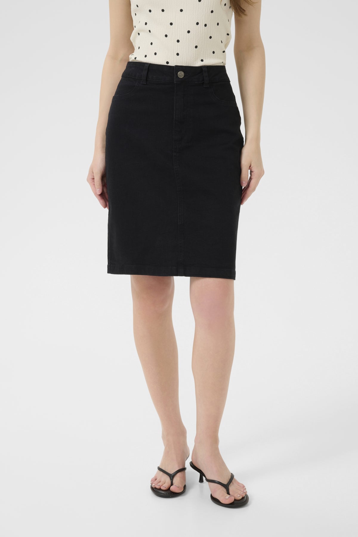 KAlaurine Jeans Skirt Black deep - 10510761