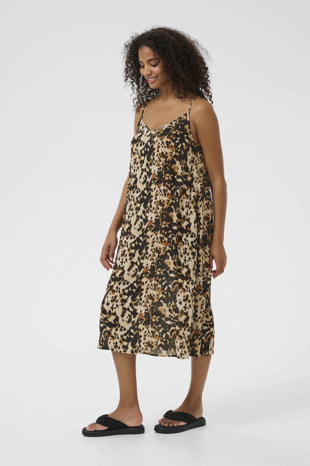 KAthora Amber Short Dress Leopard Print - 10510762