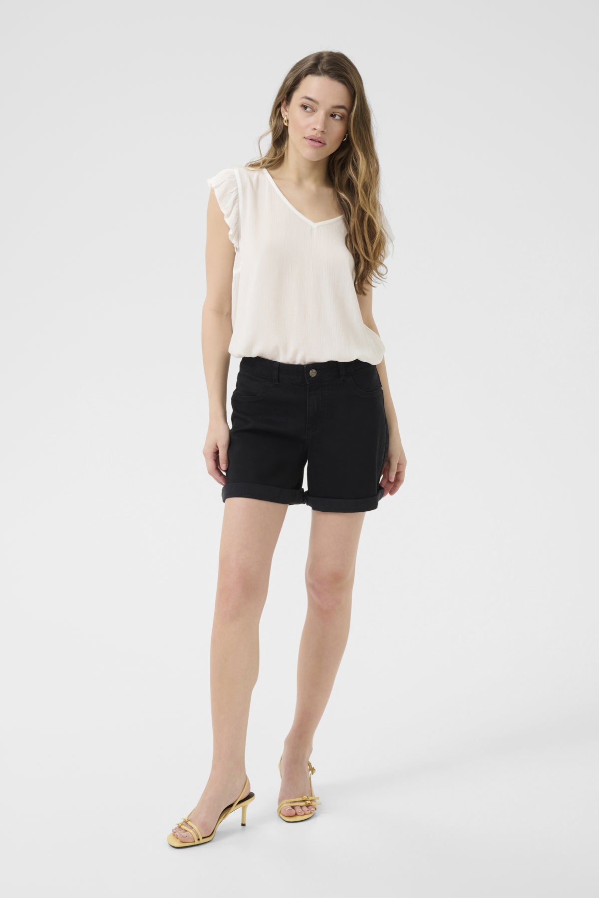 KAlaurine Jeans Shorts Black deep - 10510768