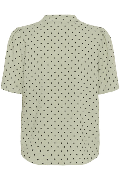 KArita Blouse Lily Pad/Black Deep Dot - 10510877 Thumbnail