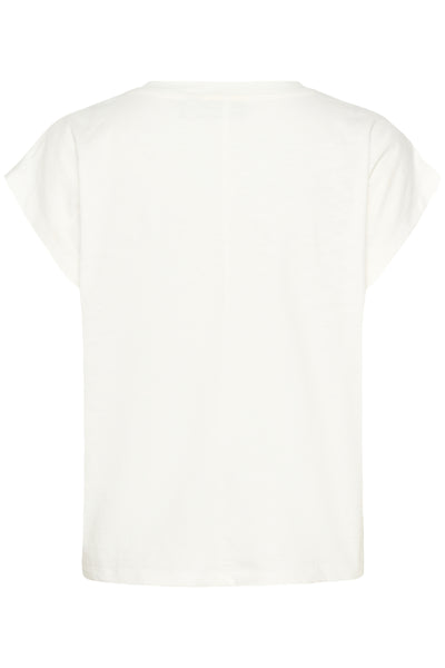 KAjane V-Neck T-Shirt Chalk - 10510895 Thumbnail