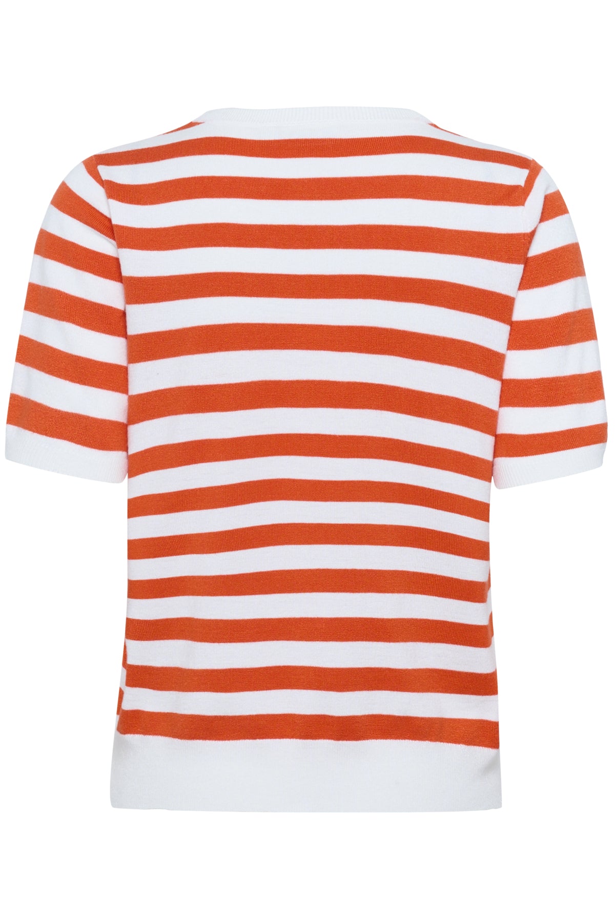 KAlava Short Sleeve Knit Chalk/Grenadine Stripe - 10510934