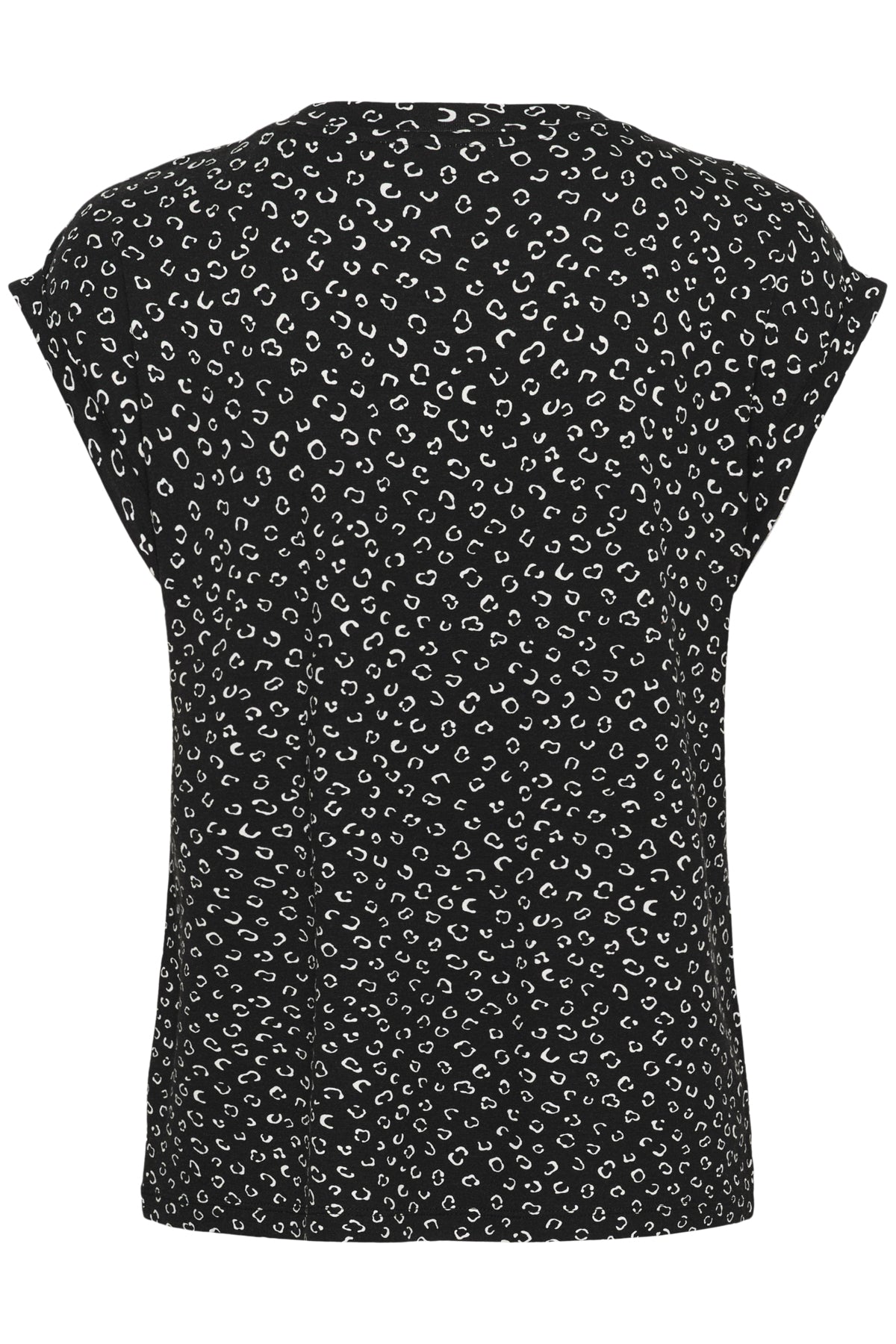 KAsally T-Shirt Black/Chalk Graphic Dot - 10510938