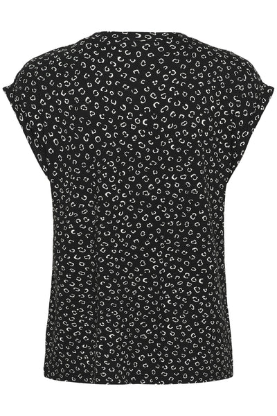 KAsally T-Shirt Black/Chalk Graphic Dot - 10510938 Thumbnail