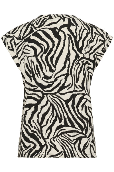 KAsally T-Shirt Moonstruck/Black Animal - 10510938 Thumbnail