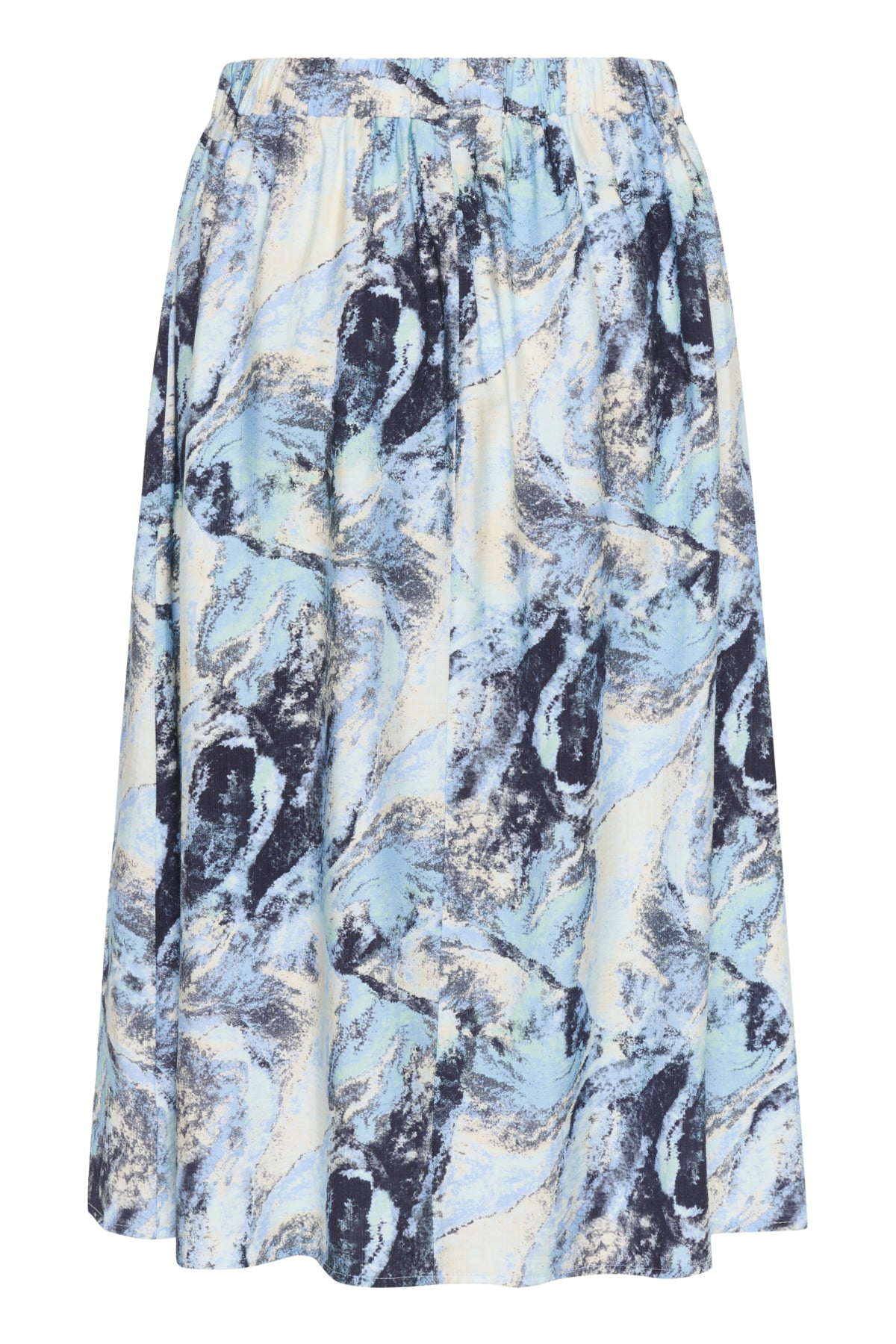 KAjasmin Skirt Blue Organic Print - 10510949