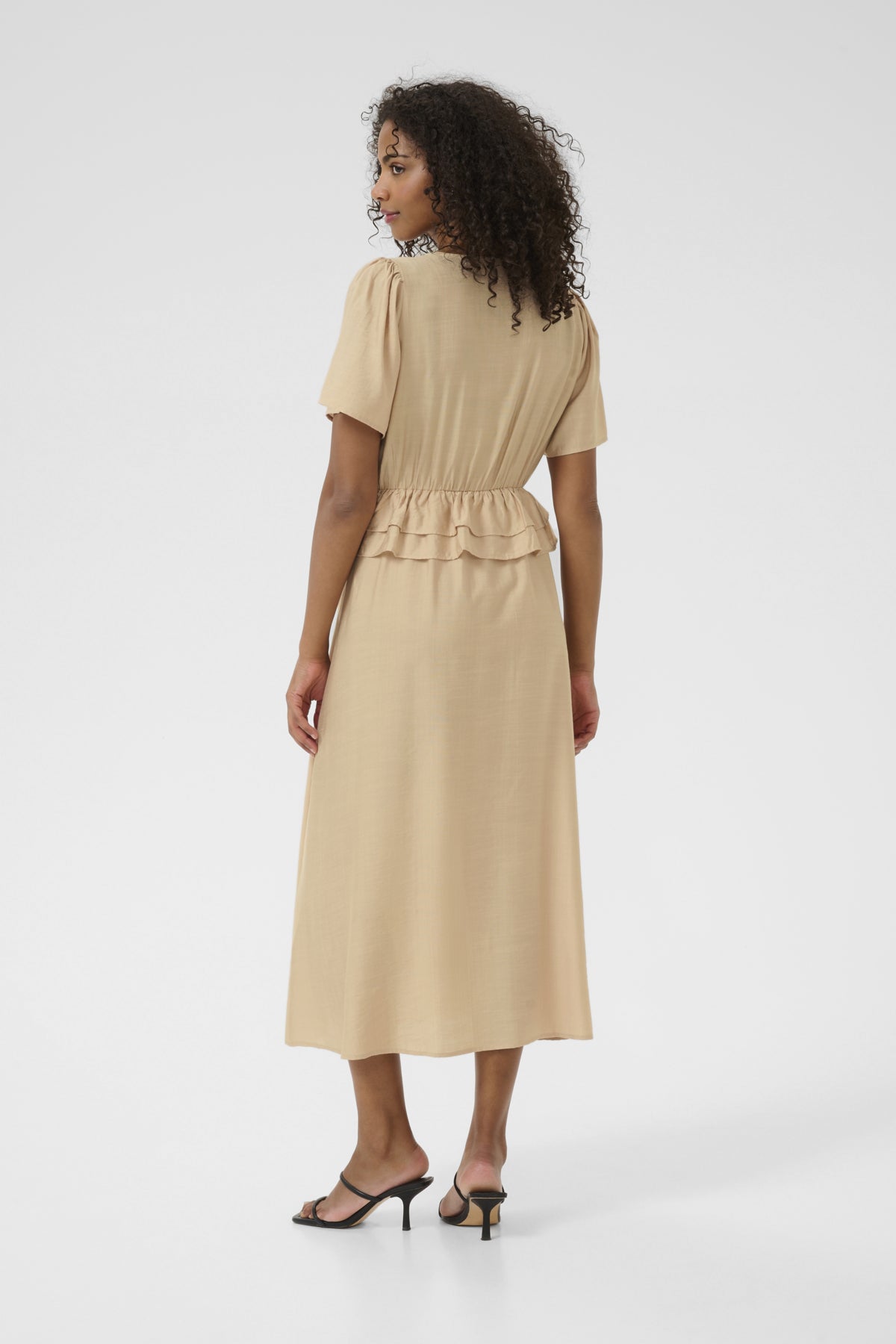 KAjasmin Frill Dress Smoke Gray CC - 10510971