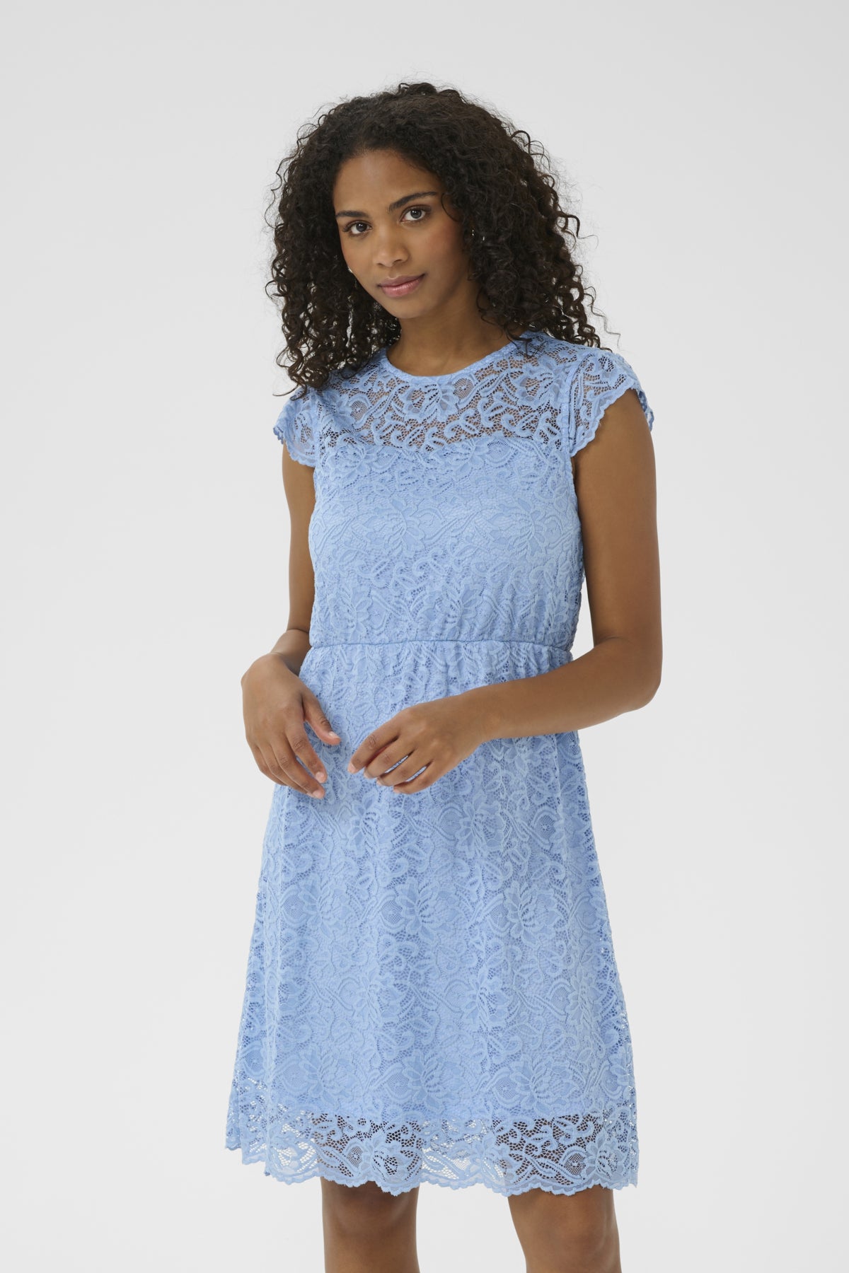 KAanna Lace Dress PLACID BLUE - 10510985