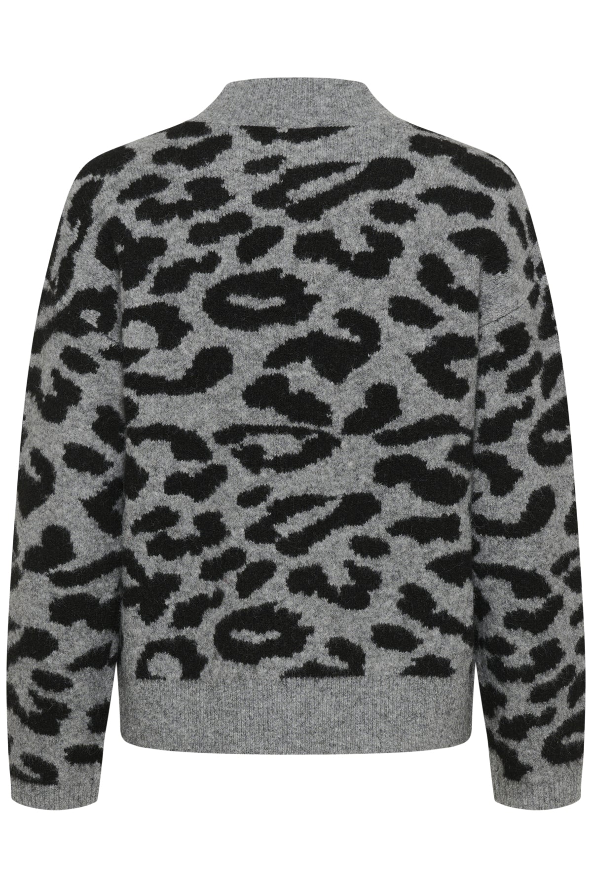 KAsandra Pullover LS LGM/Black Leopard - 10511193