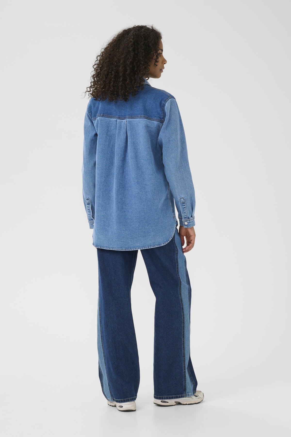 KAsandra Denim Shirt Light Blue Denim - 10552389