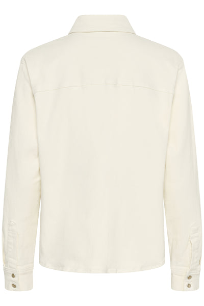 KAwhitney Denim Shirt Off White Denim - 10552392 Thumbnail