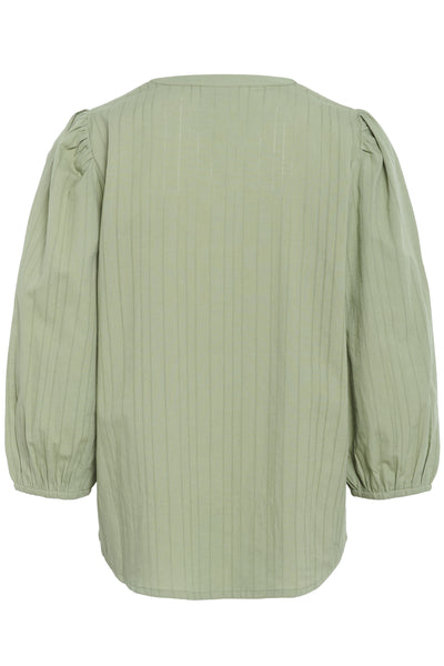 KAjollia Zia Blouse Oil Green - 10552403 Thumbnail