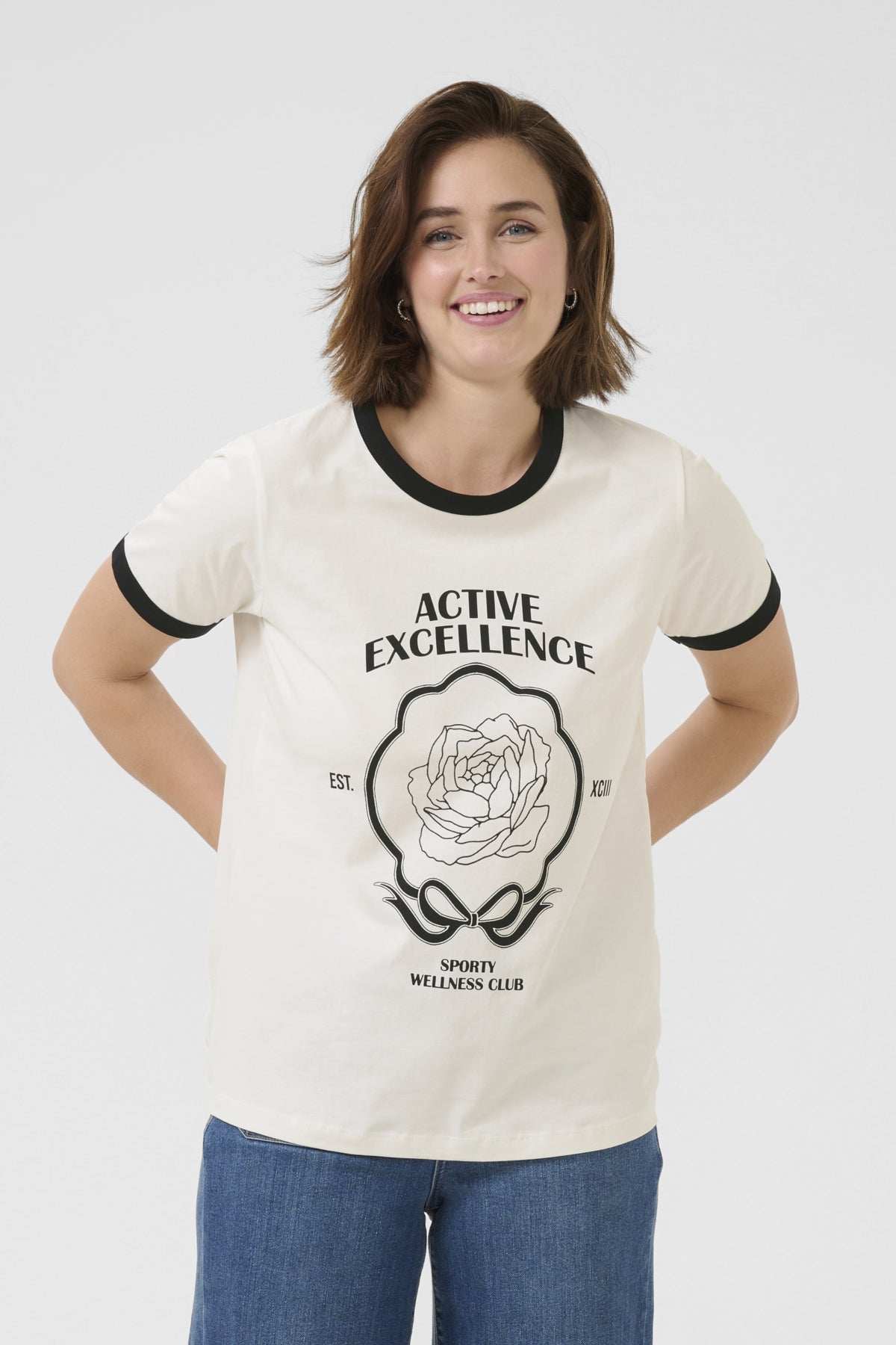 KAflora T-Shirt Chalk - 10552407