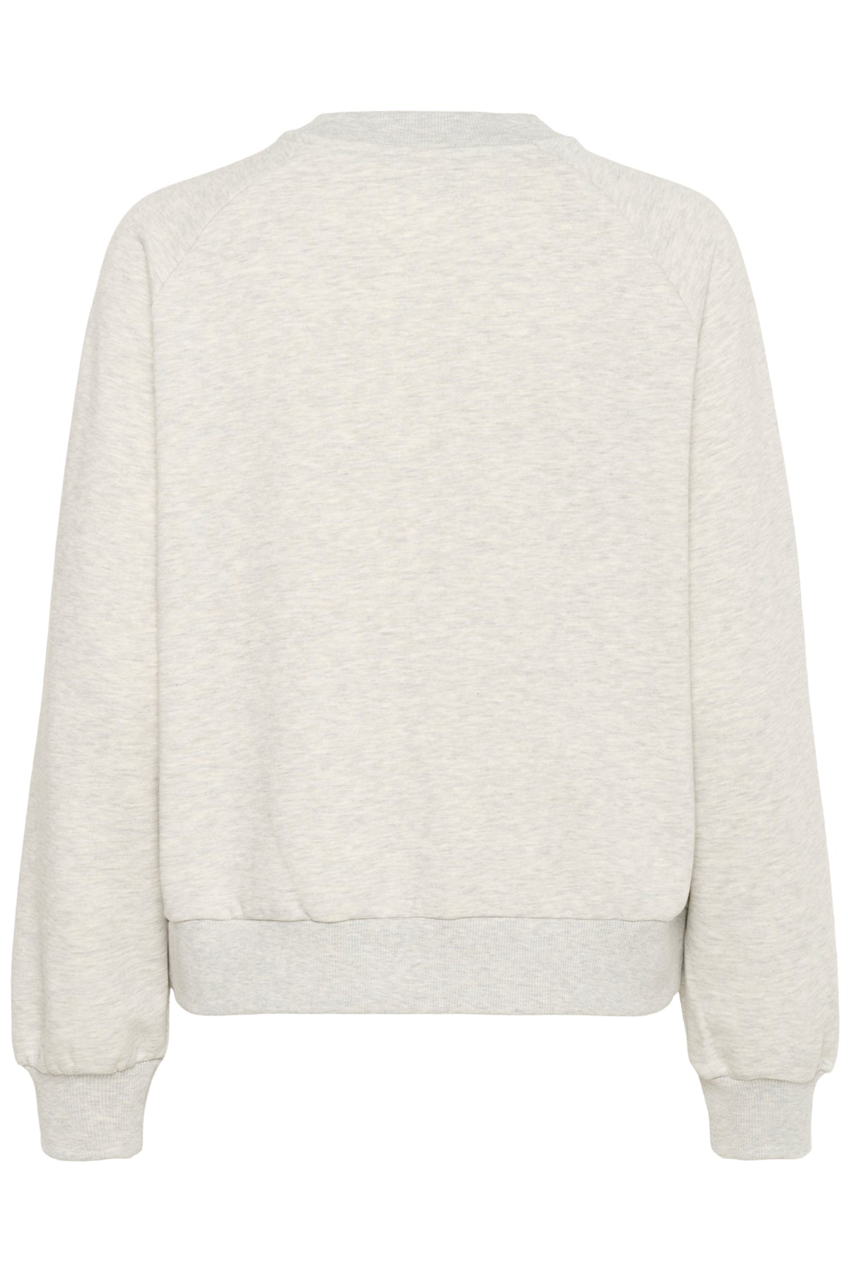 KAandrea Sweatshirt Light Grey Melange - 10552408