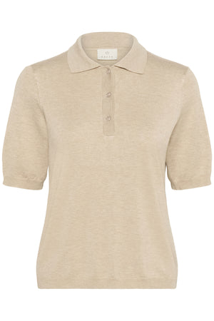 KAlizza Basic Polo Pullover Feather Gray Melange - 10552426