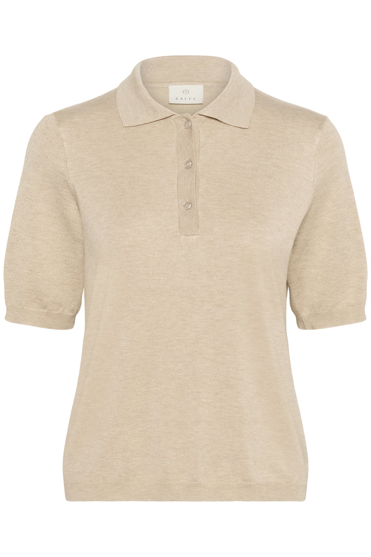KAlizza Basic Polo Pullover Feather Gray Melange - 10552426