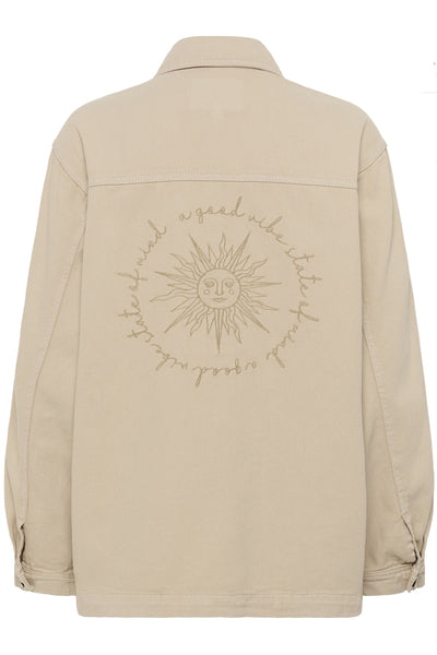 KAorion Shirt Jacket Feather Gray - 10552441 Thumbnail
