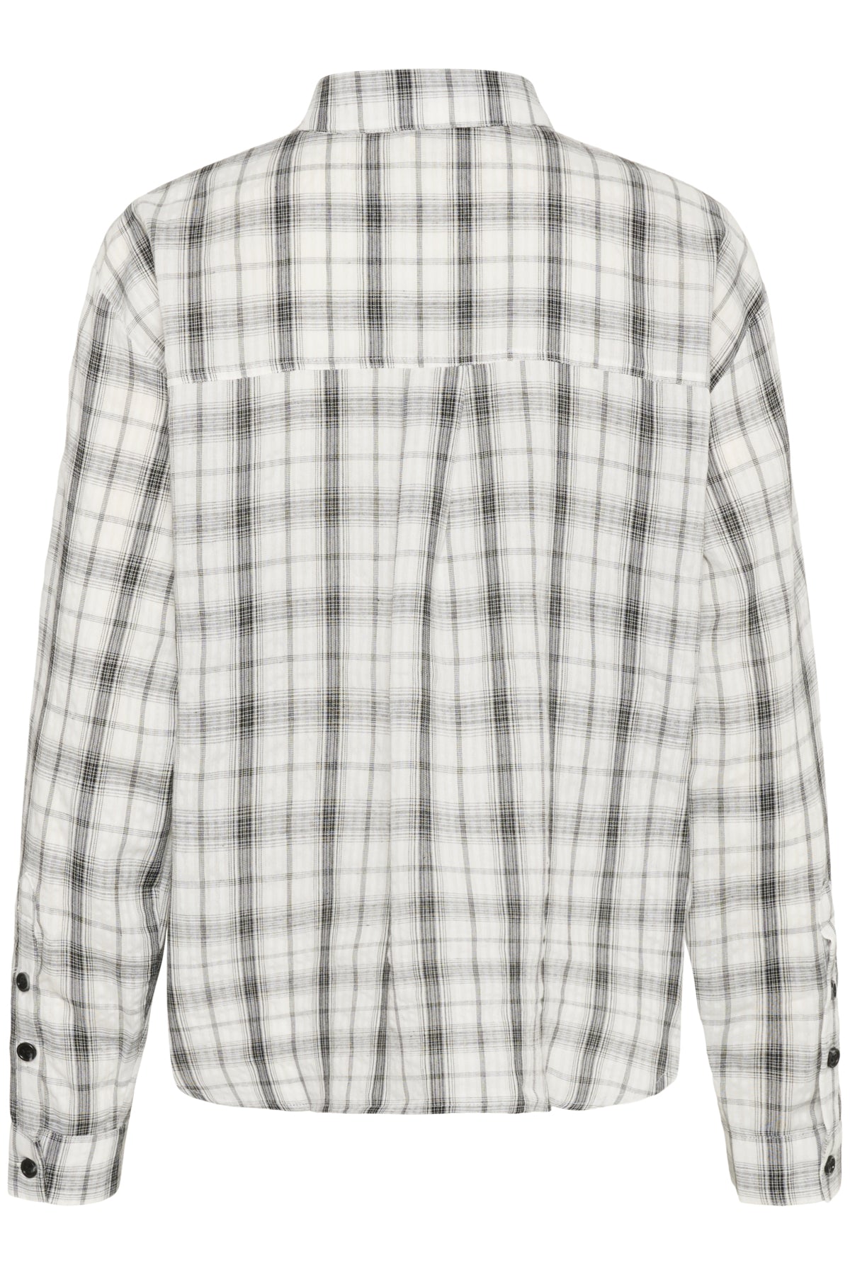 KApaula Shirt Chalk W. Black Deep Checks - 10552450