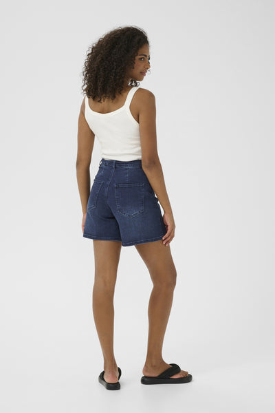 KAkarla Denim Shorts Medium Blue Denim - 10552459 Thumbnail