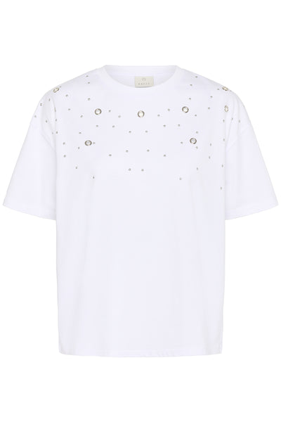 KAcleo Eyelets T-Shirt Optical White - 10552462 Thumbnail