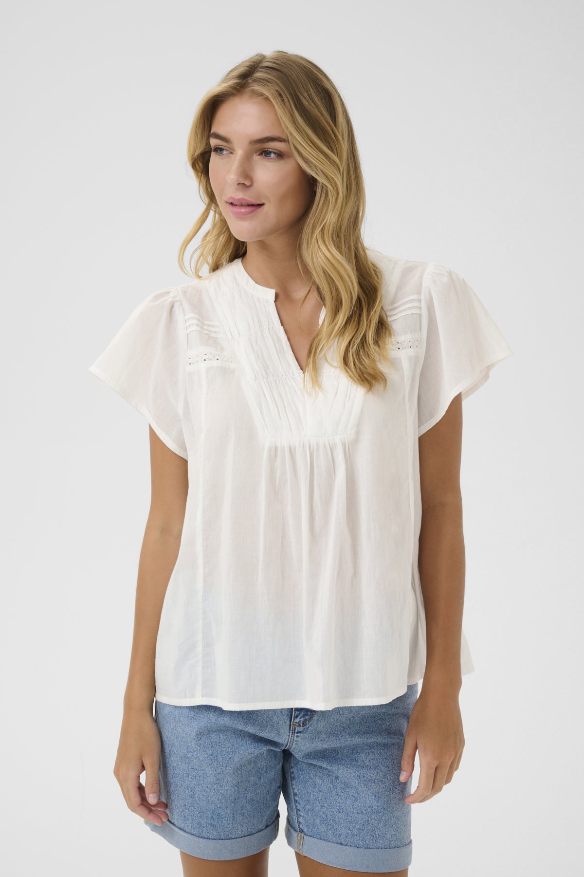KAkarli Blouse Chalk - 10552463