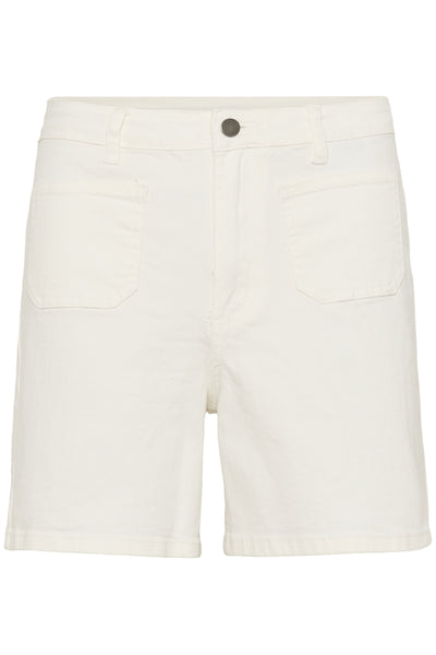 KAkarla Twill Shorts Chalk - 10552465 Thumbnail