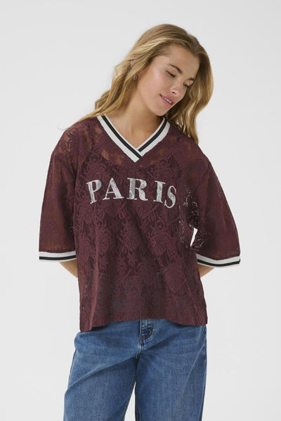 KAparis Lace Blouse FUDGE - 10552479 Thumbnail
