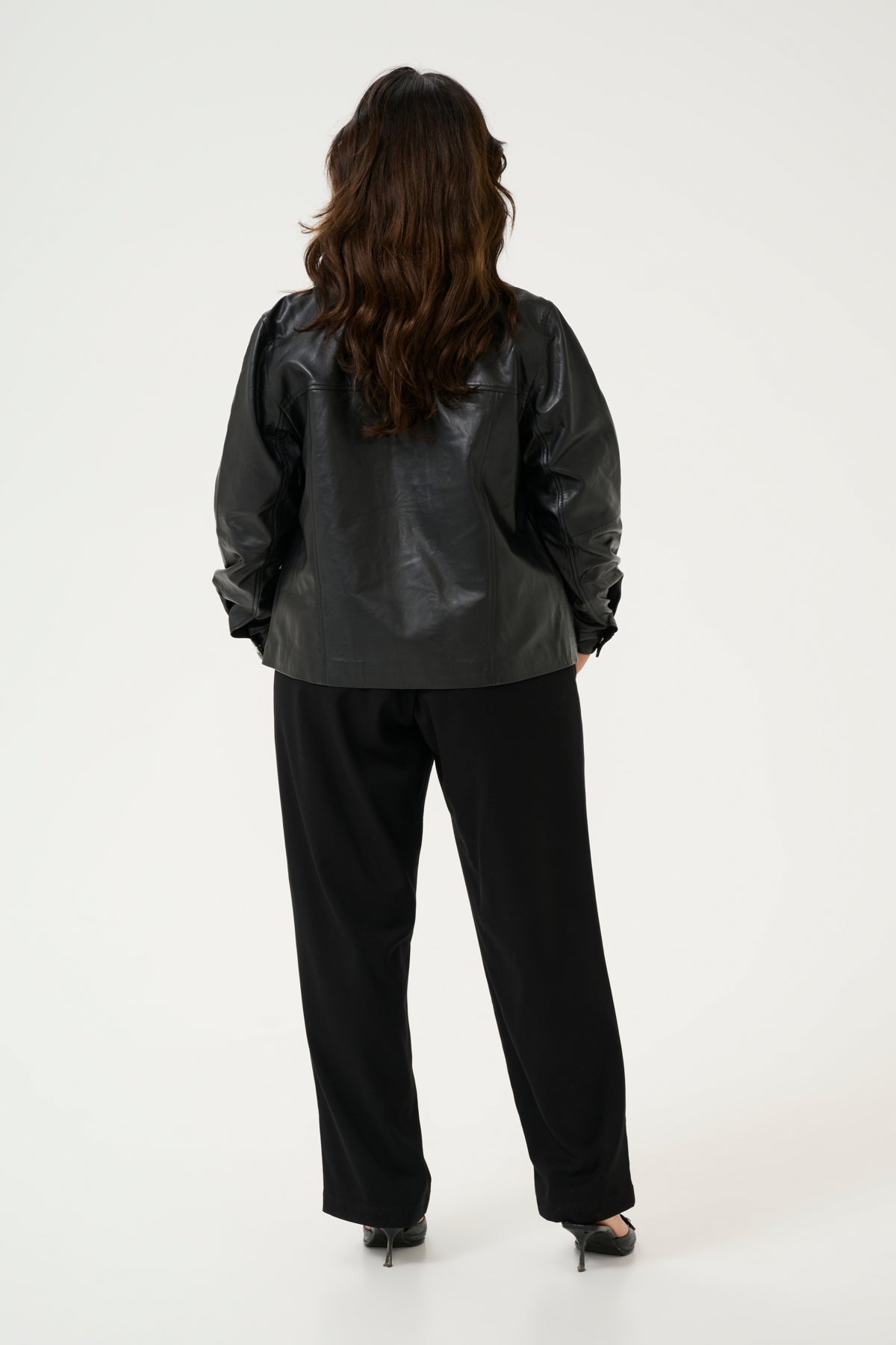 KCcassy Leather Jacket Black deep - 10583029