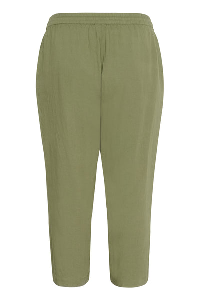 KCmille Cropped Pants Oil Green - 10583098 Thumbnail