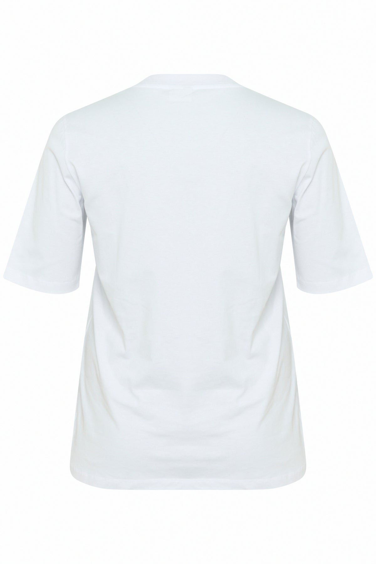 KCadela T-Shirt Optical White/Red Text Print - 10583386